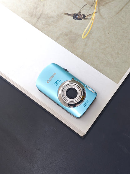 Used Canon IXY Digital 510 IS blue Digital Camera [with box]