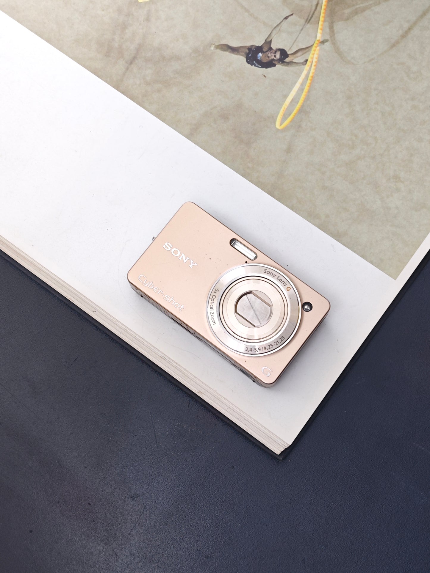 *READ* Used Sony Cyber-shot DSC-WX1 gold Digital Camera [JPN only, No charger] #6024898