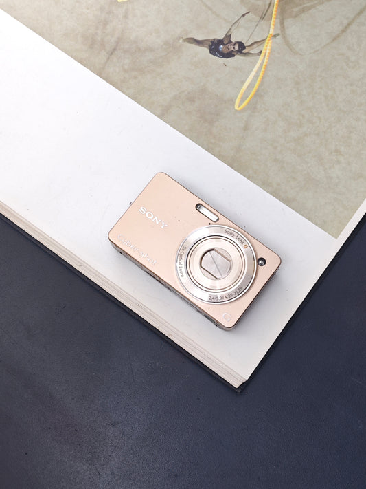 *READ* Used Sony Cyber-shot DSC-WX1 gold Digital Camera [JPN only, No charger] #6024898