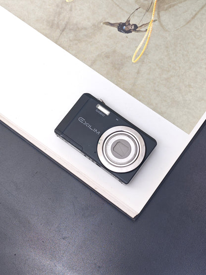 Used Casio EXILIM EX-ZS5 black Digital Camera [No charger]