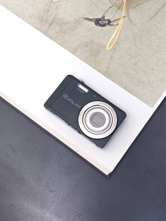 Used Casio EXILIM EX-ZS5 black Digital Camera [No charger]