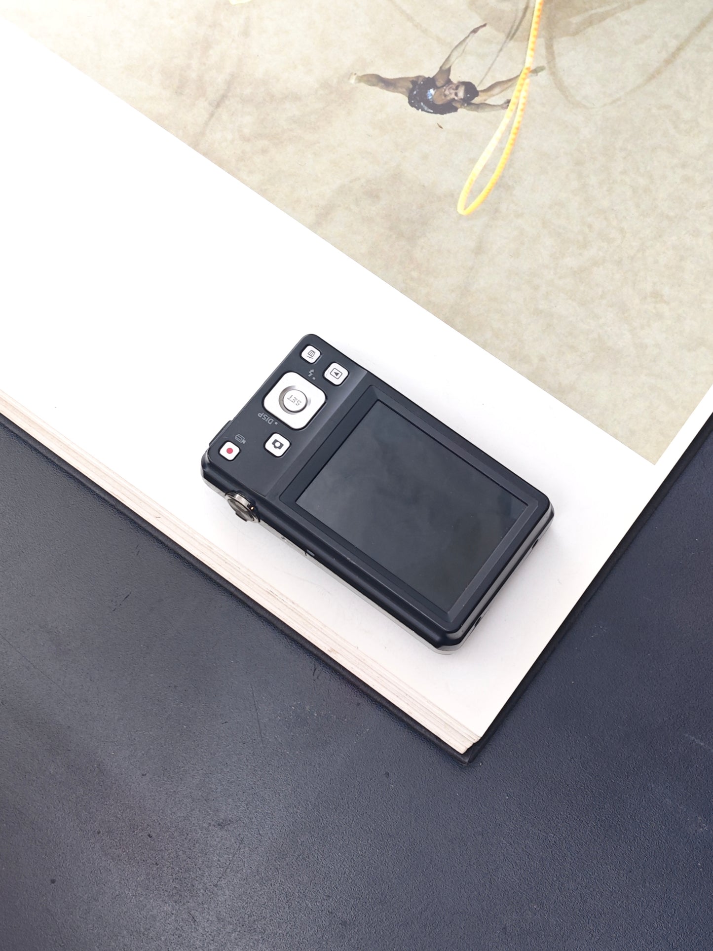 Used Casio EXILIM EX-ZS5 black Digital Camera [No charger]
