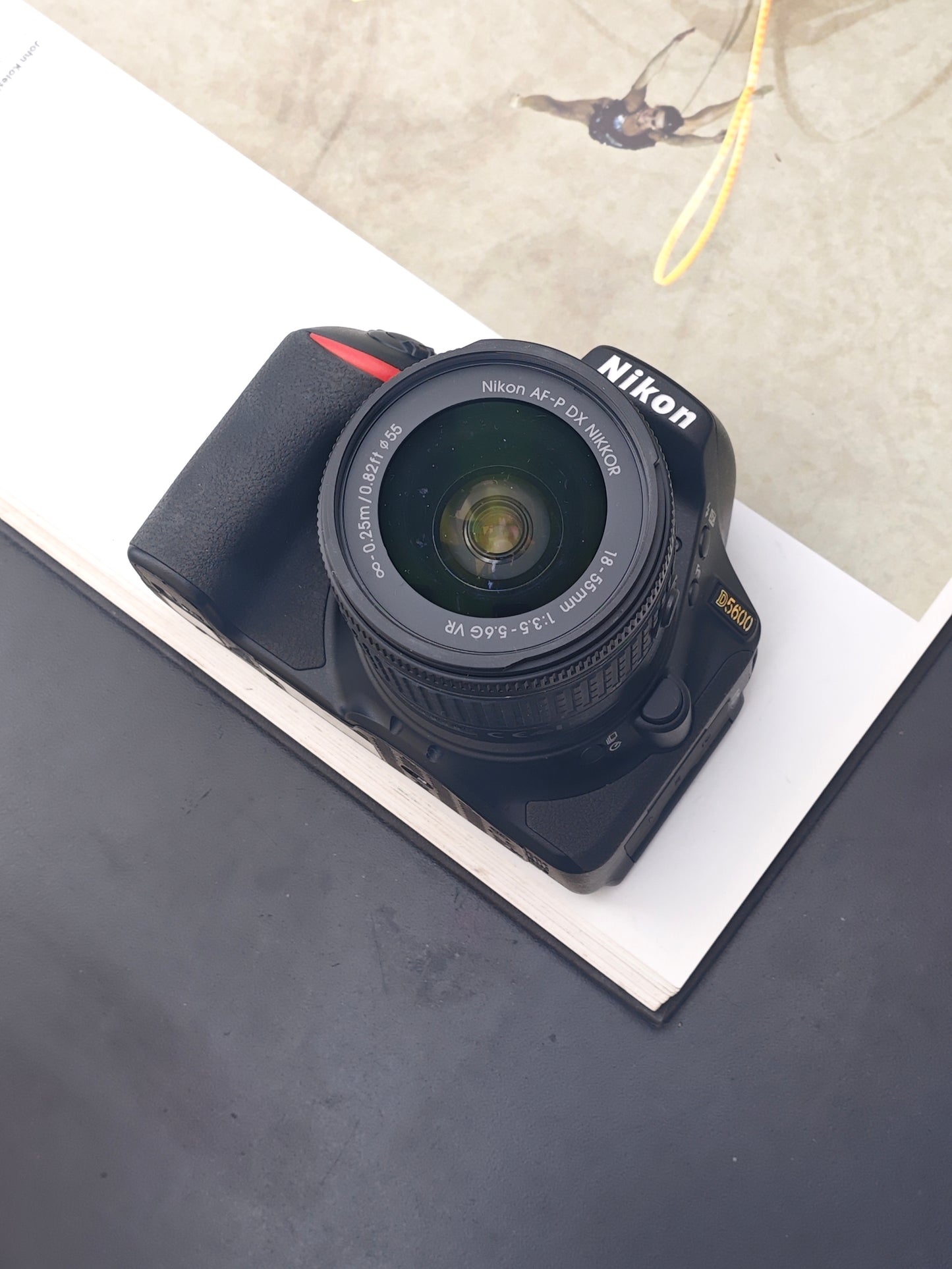 Used Nikon D5600 with Nikon DX AF-P Nikkor 18-55mm F3.5-5.6 G VR [No charger] #2099359