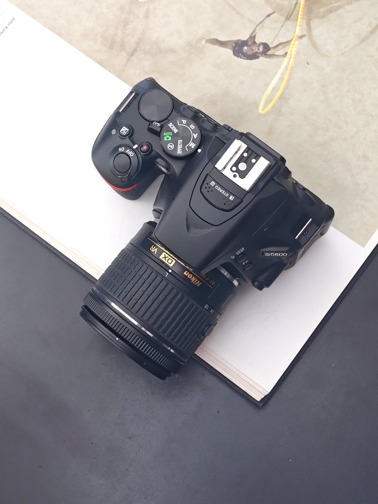 Used Nikon D5600 with Nikon DX AF-P Nikkor 18-55mm F3.5-5.6 G VR [No charger] #2099359