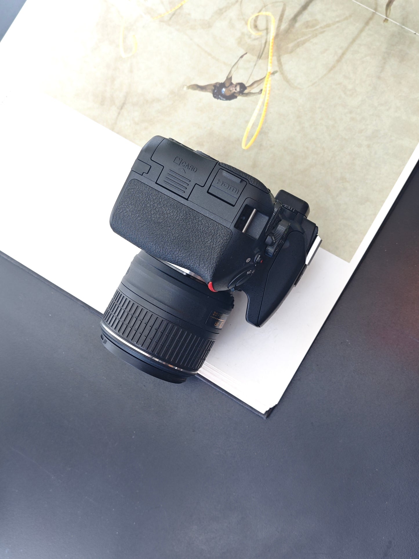 Used Nikon D5500 with Nikon AF-S Nikkor 18-55mm F3.5-5.6 G II VR [No charger] #2026017(สำเนา)