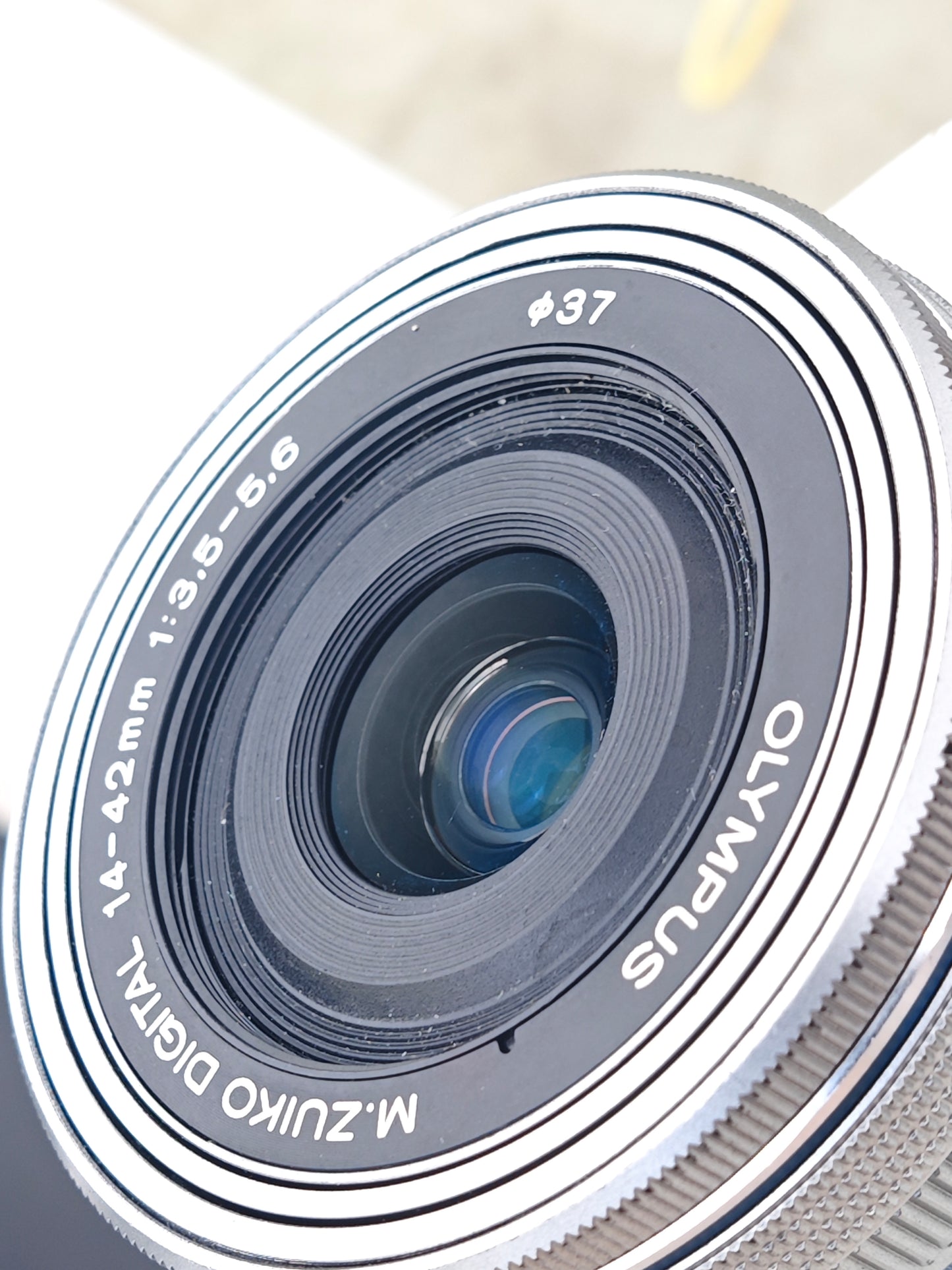 Used Olympus Pen Lite E-PL7 with Double Zoom Kit Digital Camera [No charger] #BHAB03103