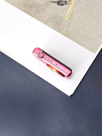 Used Sony Cyber-shot DSC-WX100 pink Digital Camera [JPN only, No charger]