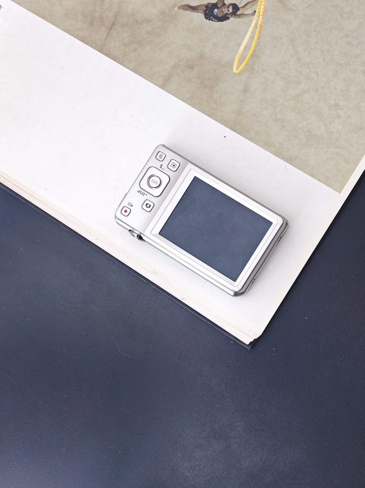 Used Casio EXILIM EX-ZS5 silver Digital Camera [with box]