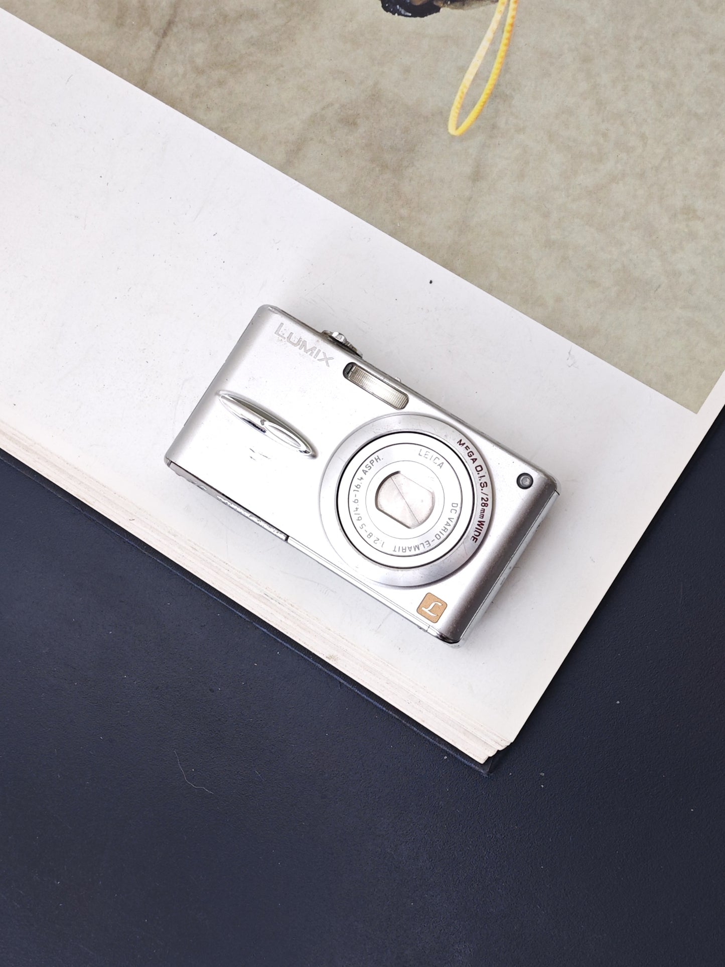 Used Panasonic Lumix DMC-FX30 silver Digital Camera [No charger]