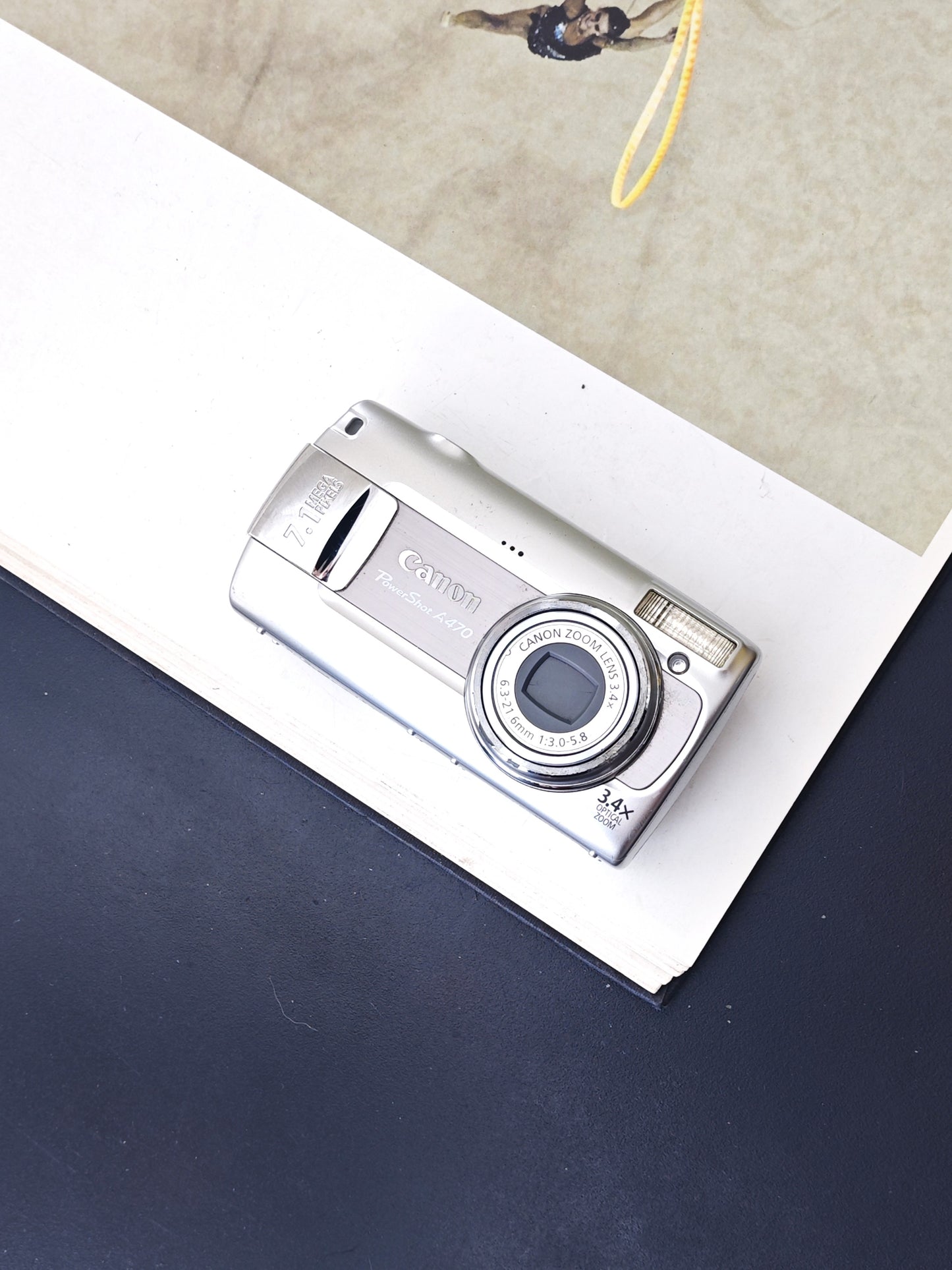 Used Canon PowerShot A470 Digital Camera