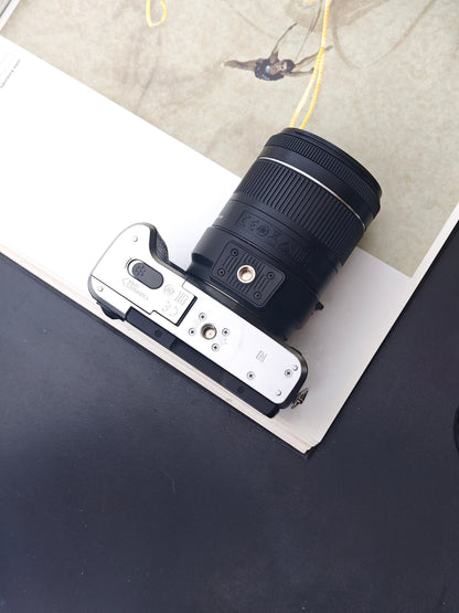 Used Canon EOS M6 with EF-S Double Zoom Kit [+Adaptor MK-C-AF4]