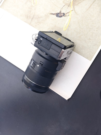 Used Canon EOS M6 with EF-S Double Zoom Kit [+Adaptor MK-C-AF4]