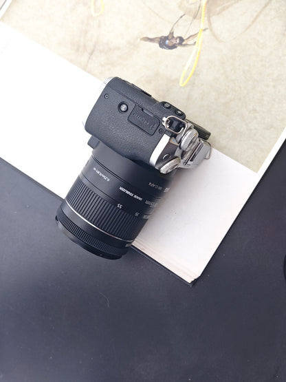 Used Canon EOS M6 with EF-S Double Zoom Kit [+Adaptor MK-C-AF4]
