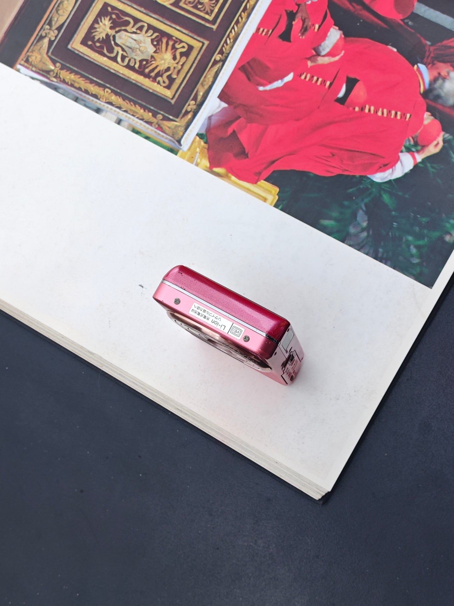 Used Sony Cyber-Shot DSC-W570 pink Digital Camera [JPN only, No charger]