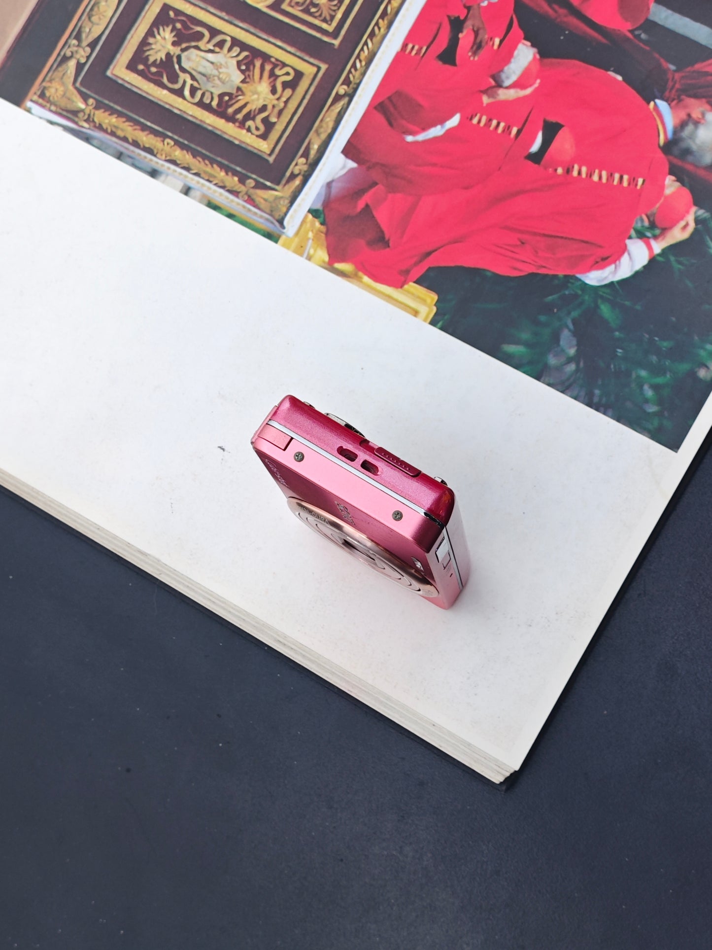 Used Sony Cyber-Shot DSC-W570 pink Digital Camera [JPN only, No charger]