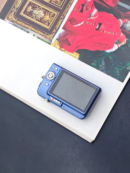 Used Casio EXILIM EX-Z1080 blue Digital Camera [No charger]