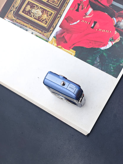 Used Casio EXILIM EX-Z1080 blue Digital Camera [No charger]