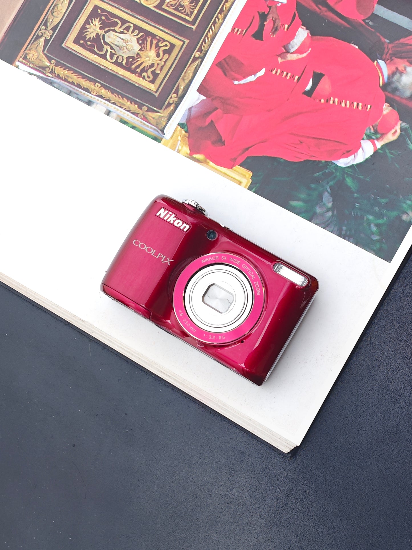 Used Nikon Coolpix L26 red Digital Camera