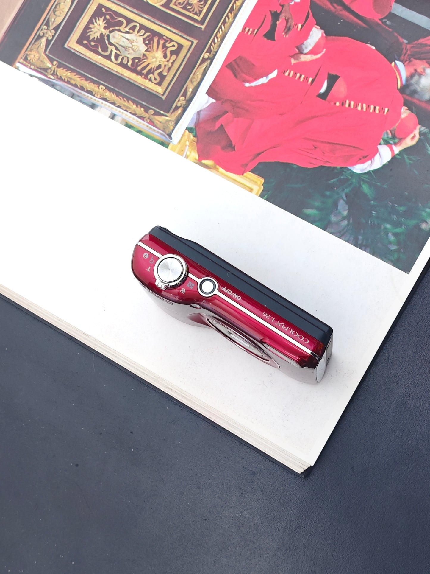 Used Nikon Coolpix L26 red Digital Camera