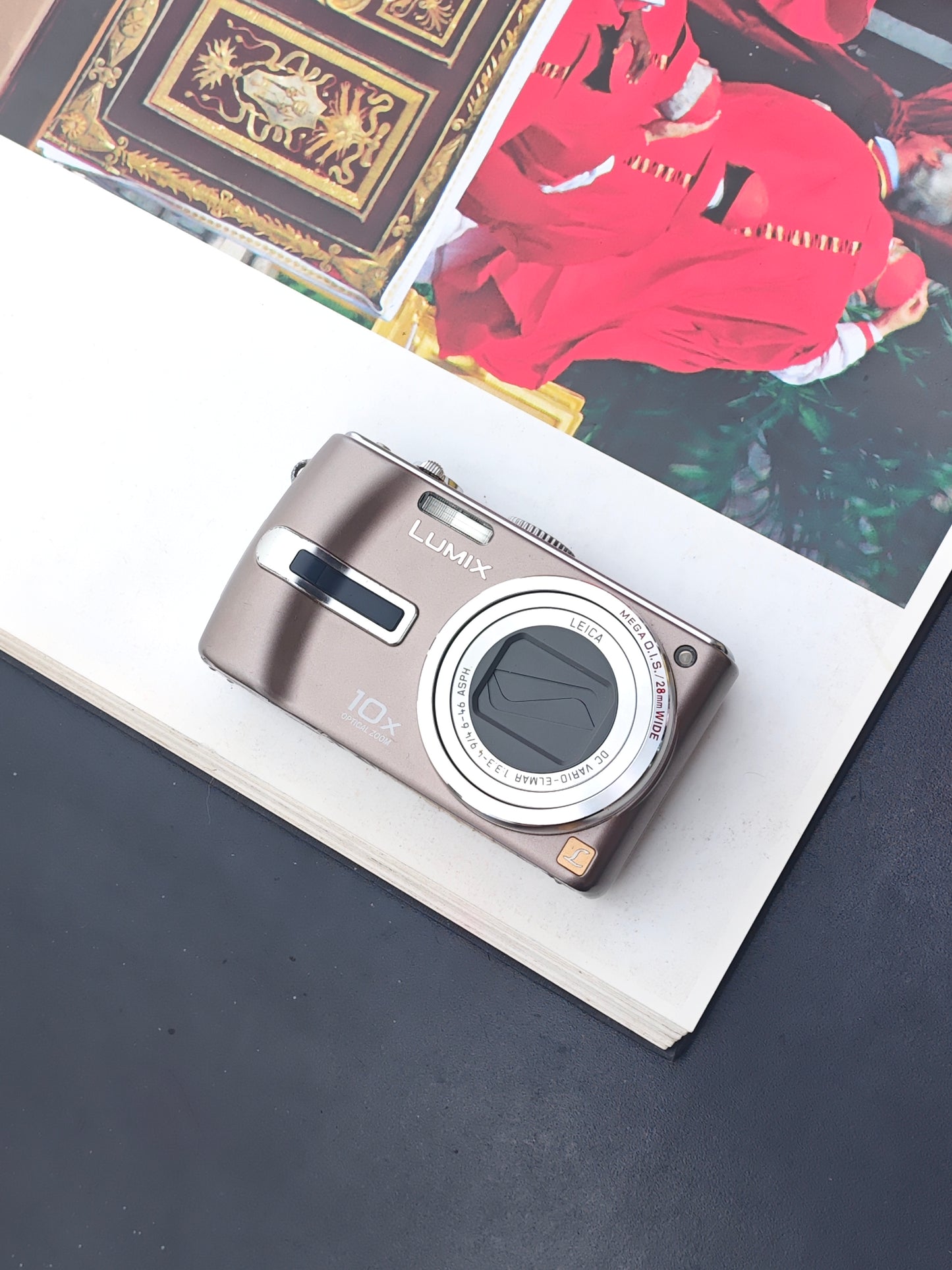 Used Panasonic Lumix DMC-TZ3 brown Digital Camera [JPN only, No charger]
