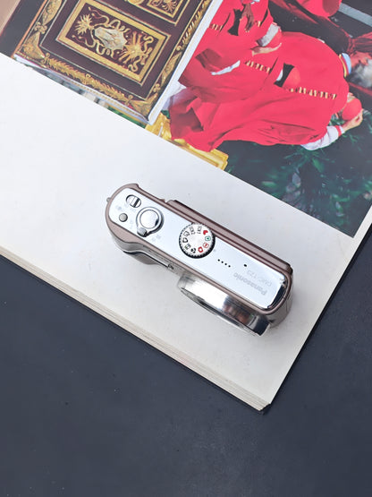 Used Panasonic Lumix DMC-TZ3 brown Digital Camera [JPN only, No charger]