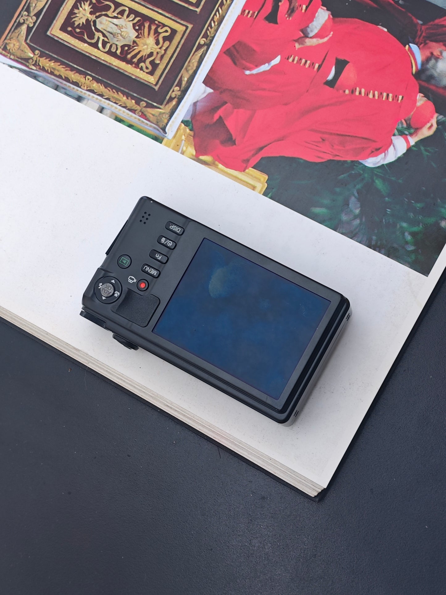 Used Ricoh CX6 black Digital Camera [No charger]