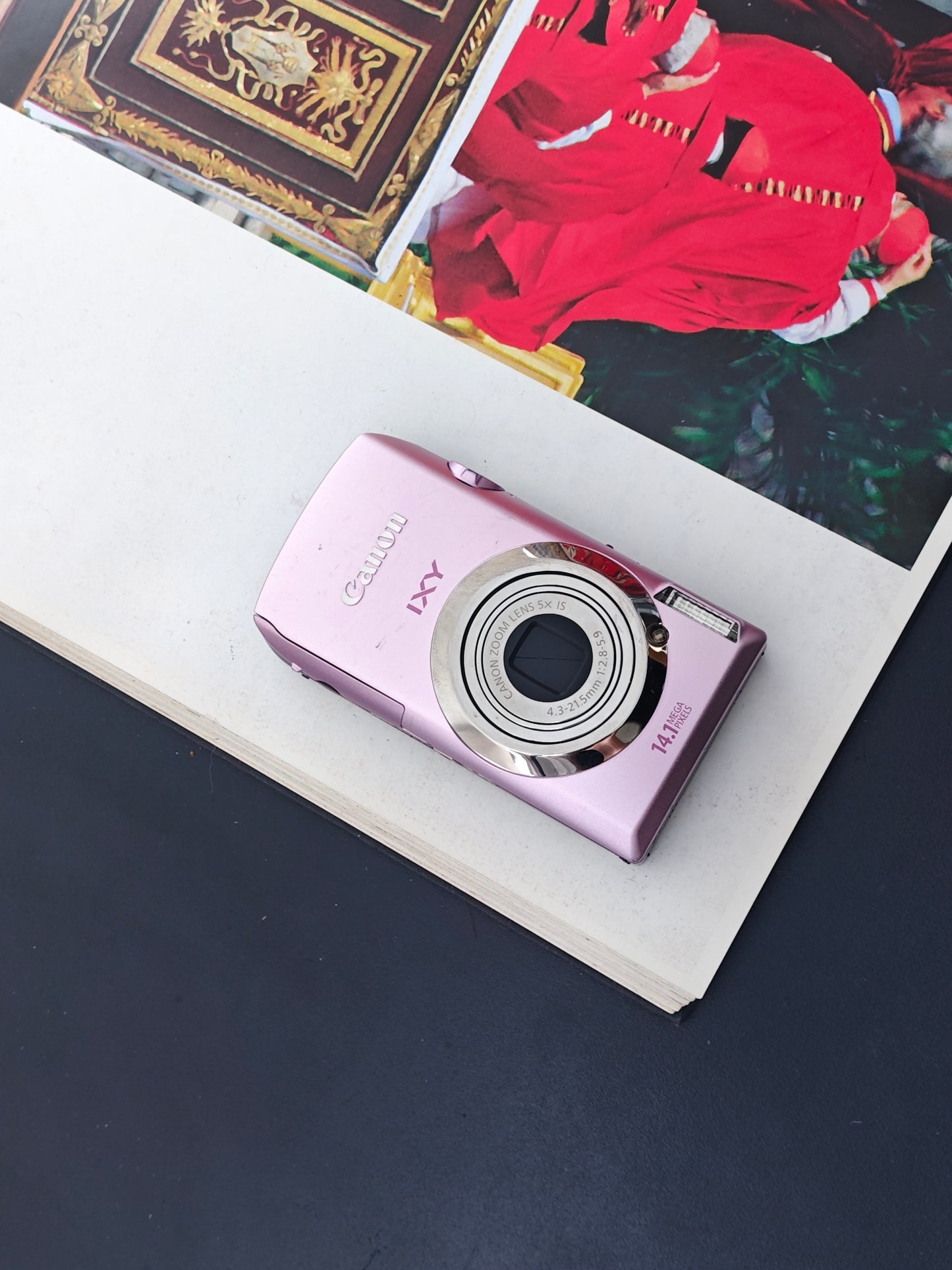 Used Canon IXY 10S pink Digital Camera [with box]
