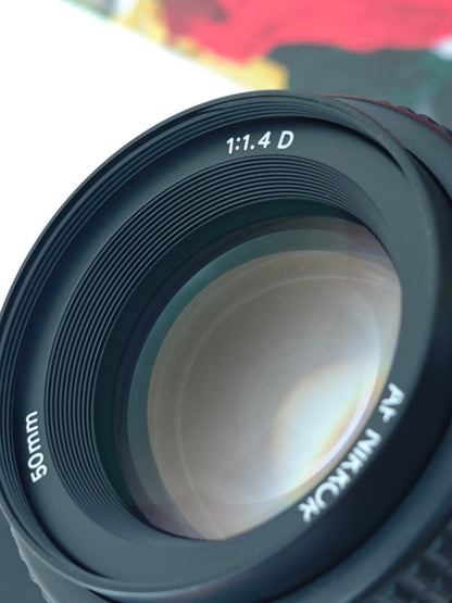 Nikon AF Nikkor 50mm F1.4 D #4604561