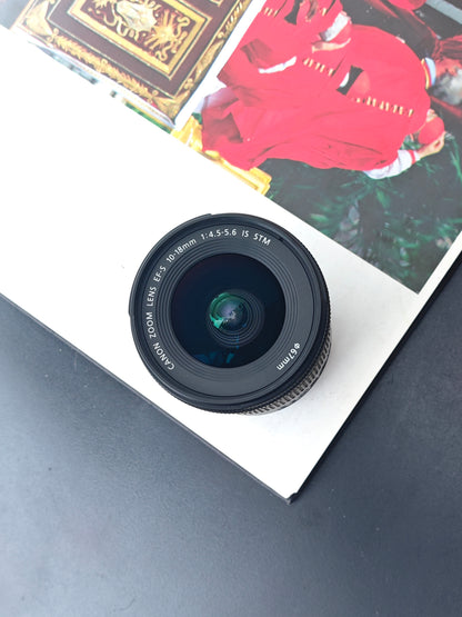 Canon Zoom Lens EF-S 10-18mm F4.5-5.6 IS STM #5432016116