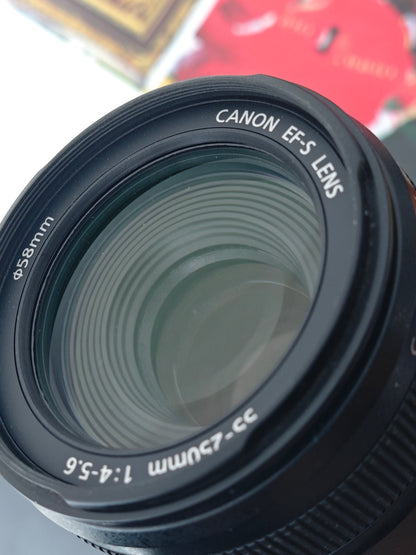 Canon Zoom Lens EF-S 55-250mm F4-5.6 IS STM #52445215