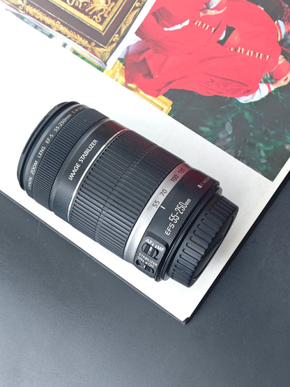 Canon Zoom Lens EF-S 55-250mm F4-5.6 IS STM #40013843