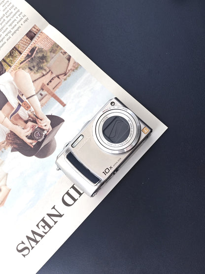 Used Panasonic Lumix DMC-TZ5 silver Digital Camera [JPN only, No charger] #FN8DB011124