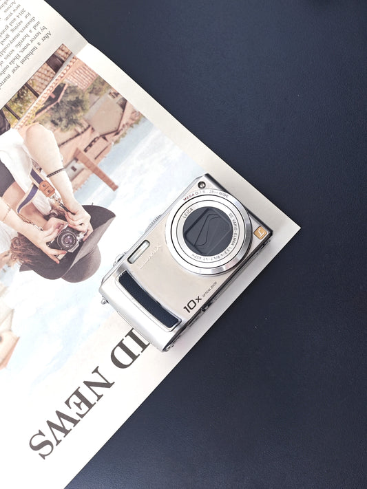 Used Panasonic Lumix DMC-TZ5 silver Digital Camera [JPN only, No charger] #FN8DB011124