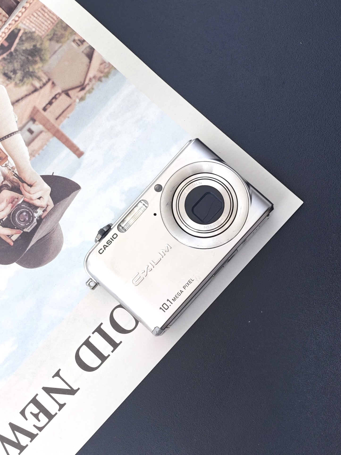 Used Casio EXILIM EX-Z1000 silver Digital Camera [No charger] #1135616A