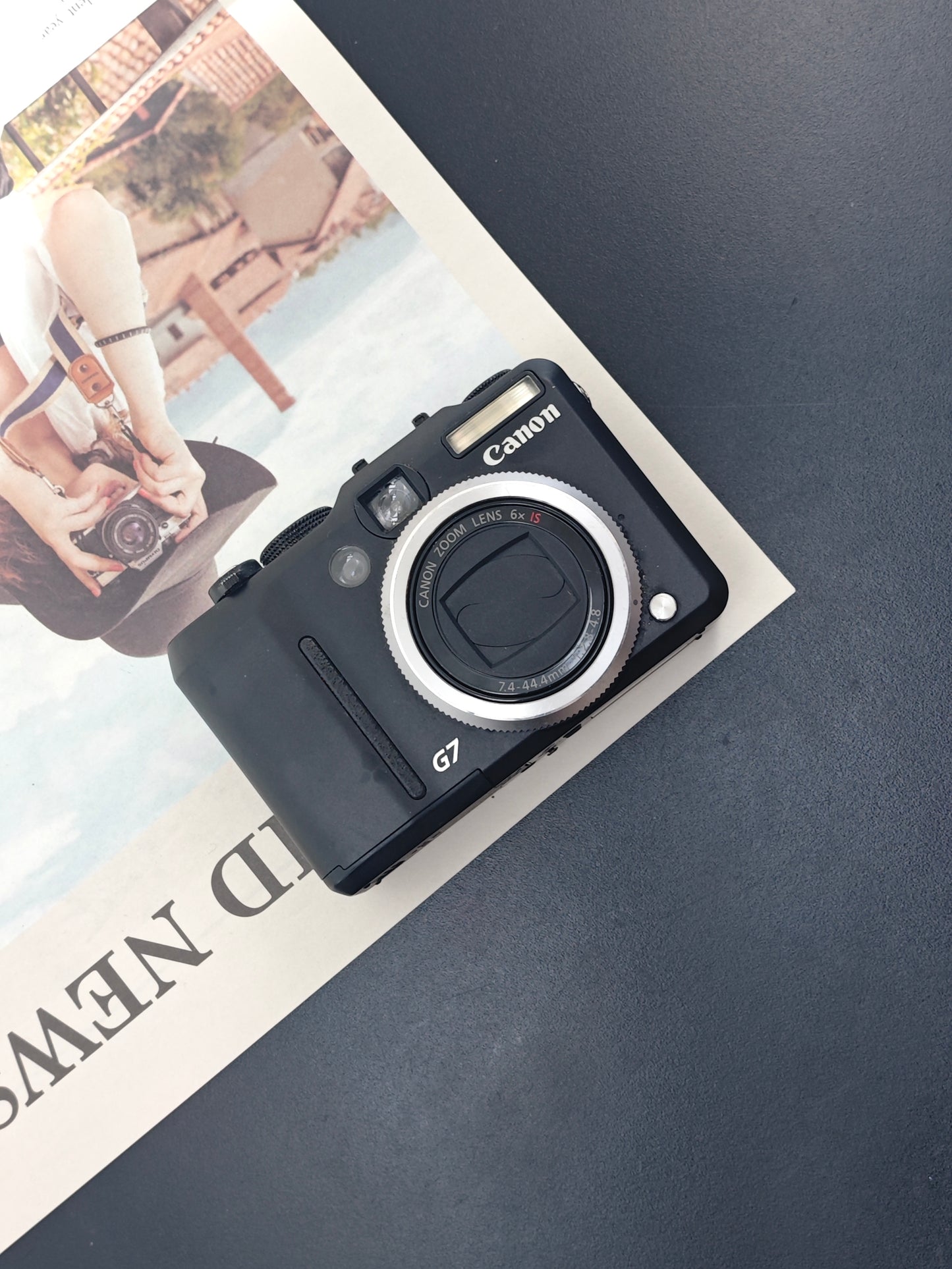 Used Canon PowerShot G7 Digital Camera [No charger]