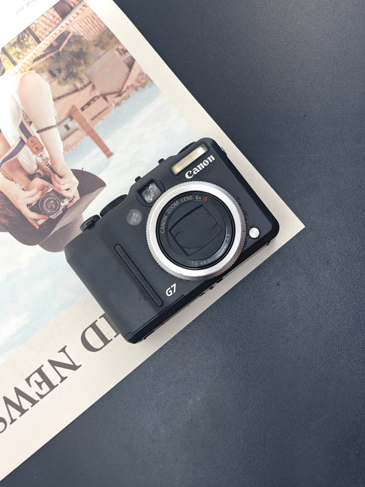 Used Canon PowerShot G7 Digital Camera [No charger]