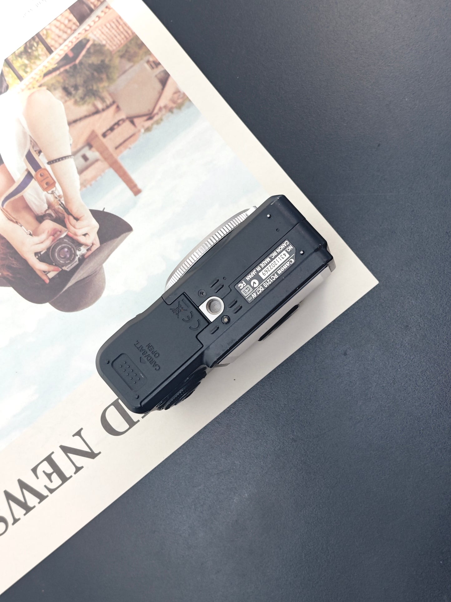 Used Canon PowerShot G7 Digital Camera [No charger]