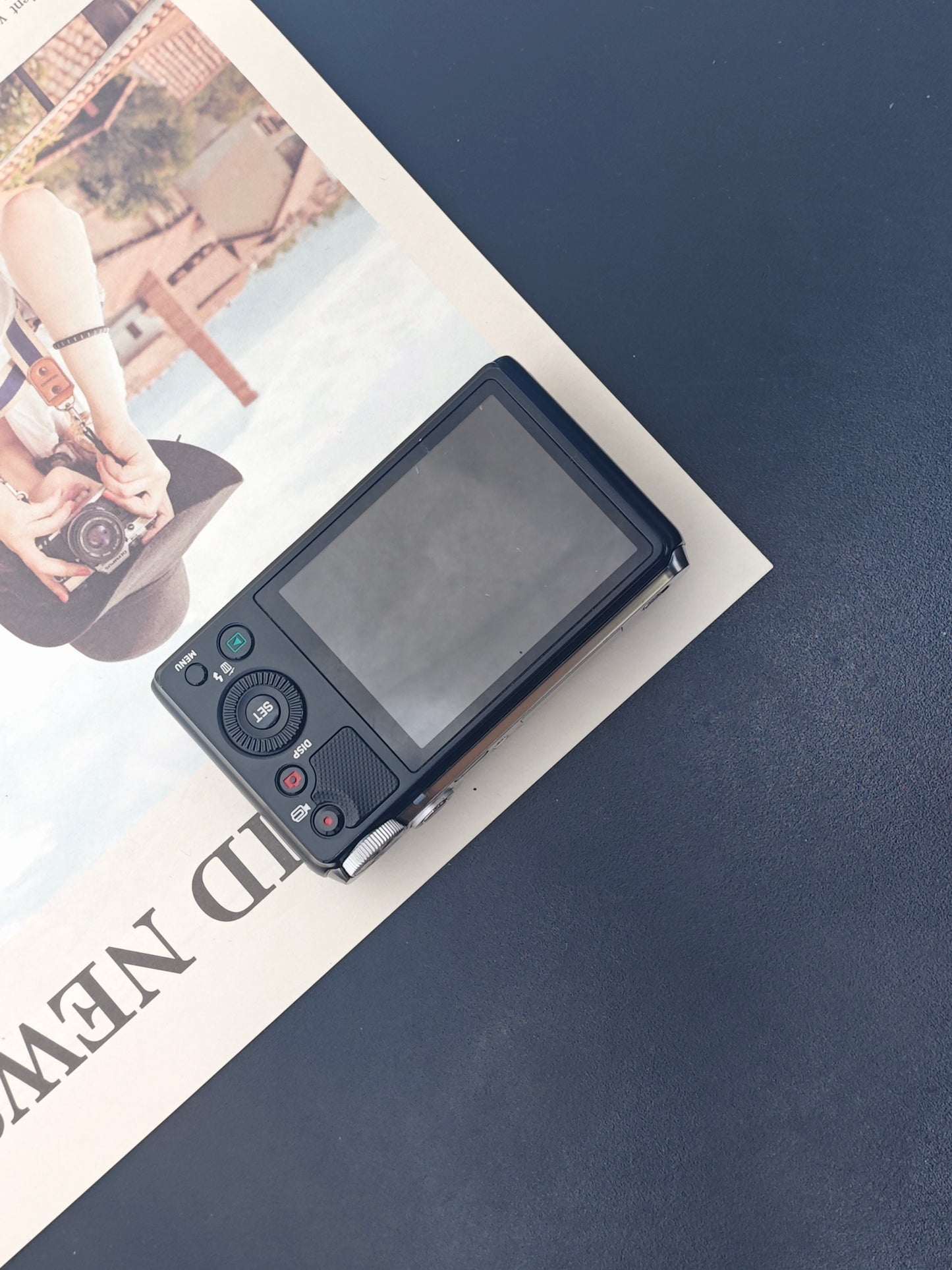 Used Casio EXILIM EX-ZR700 black Digital Camera [No charger]