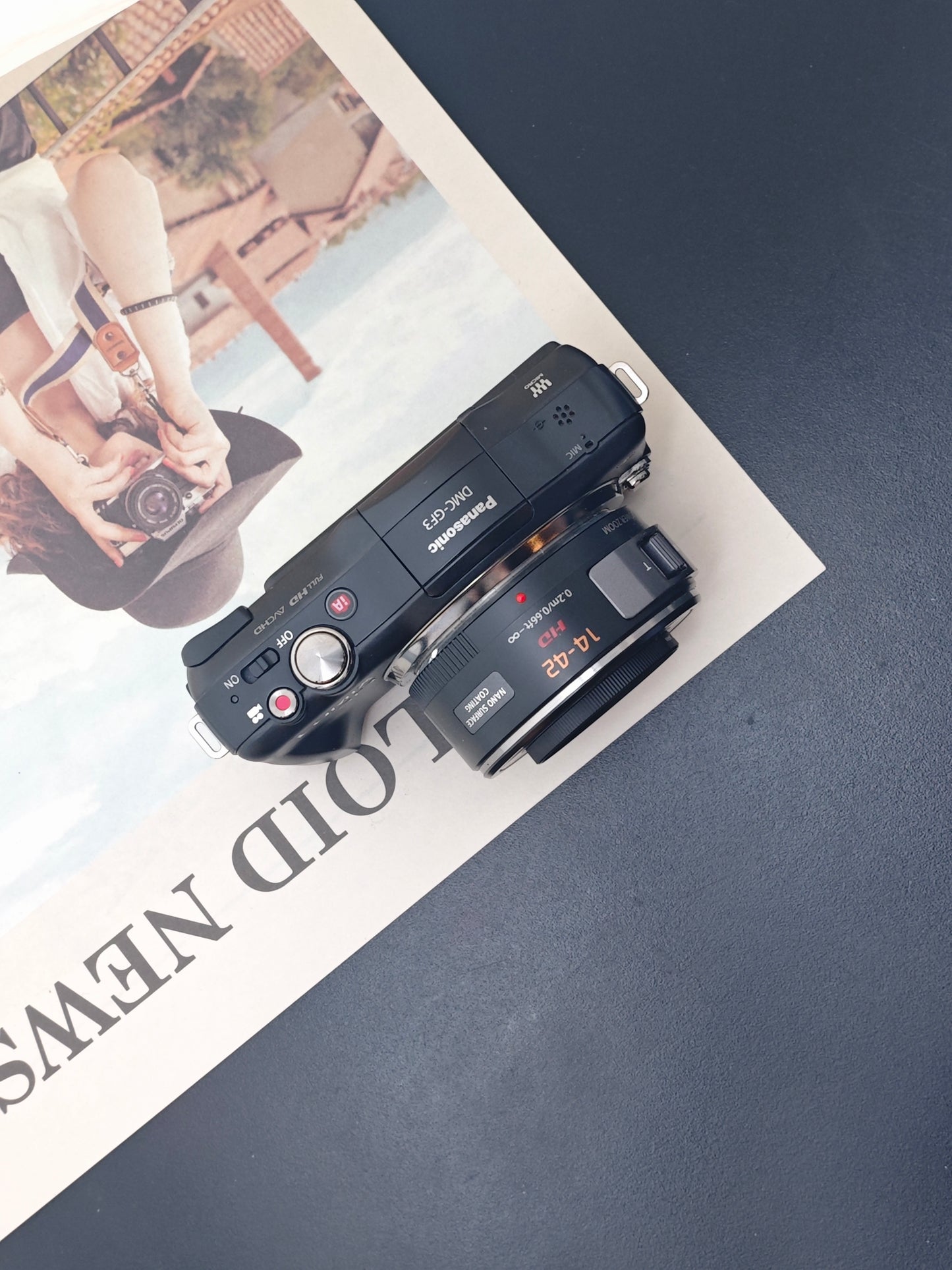 Used Panasonic Lumix DMC-GF3 with with Lumix G Vario 14-42mm F3.5-5.6 [JPY only]