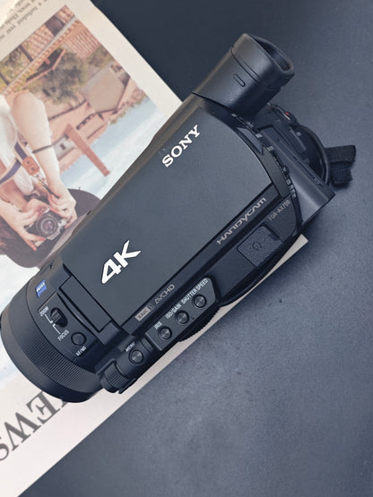 *READ* Used Sony FDR-AX700 Handycam [JPN only, No charger] #3013255