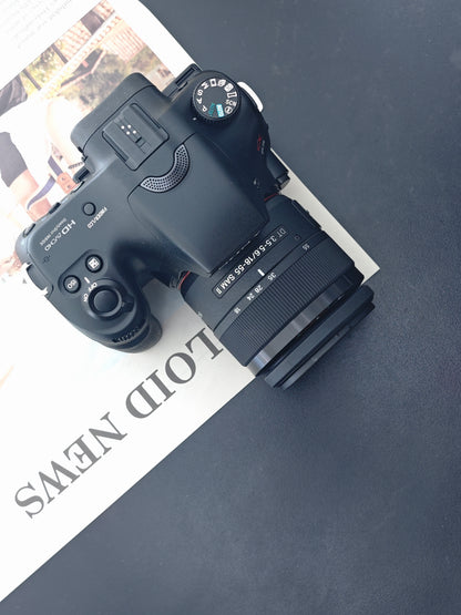 Used Sony SLT-A65 with DT 18-55mm F3.5-5.6 SAM II Digital Camera [JPN only, with box]