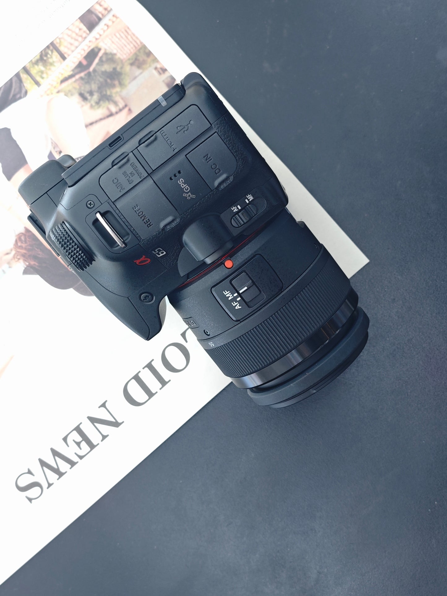 Used Sony SLT-A65 with DT 18-55mm F3.5-5.6 SAM II Digital Camera [JPN only, with box]