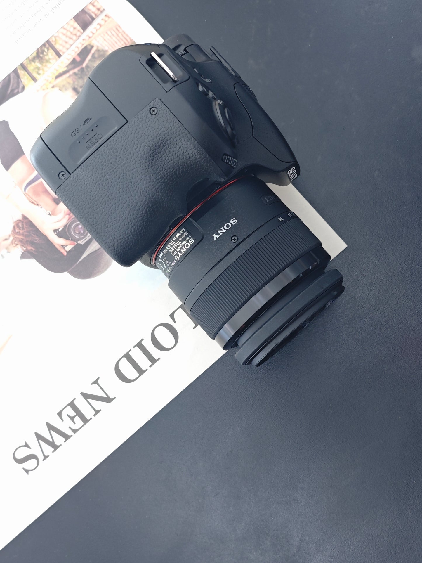 Used Sony SLT-A65 with DT 18-55mm F3.5-5.6 SAM II Digital Camera [JPN only, with box]