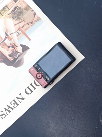 *READ* Used Sony Cyber-shot DSC-WX100 brown Digital Camera [JPN only, No charger]
