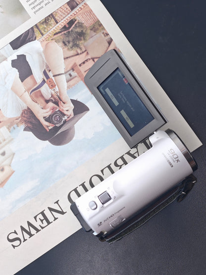 Used Panasonic HC-V360M white Camcorder [with box]