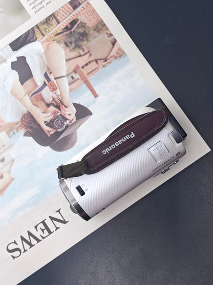 Used Panasonic HC-V360M white Camcorder [with box]