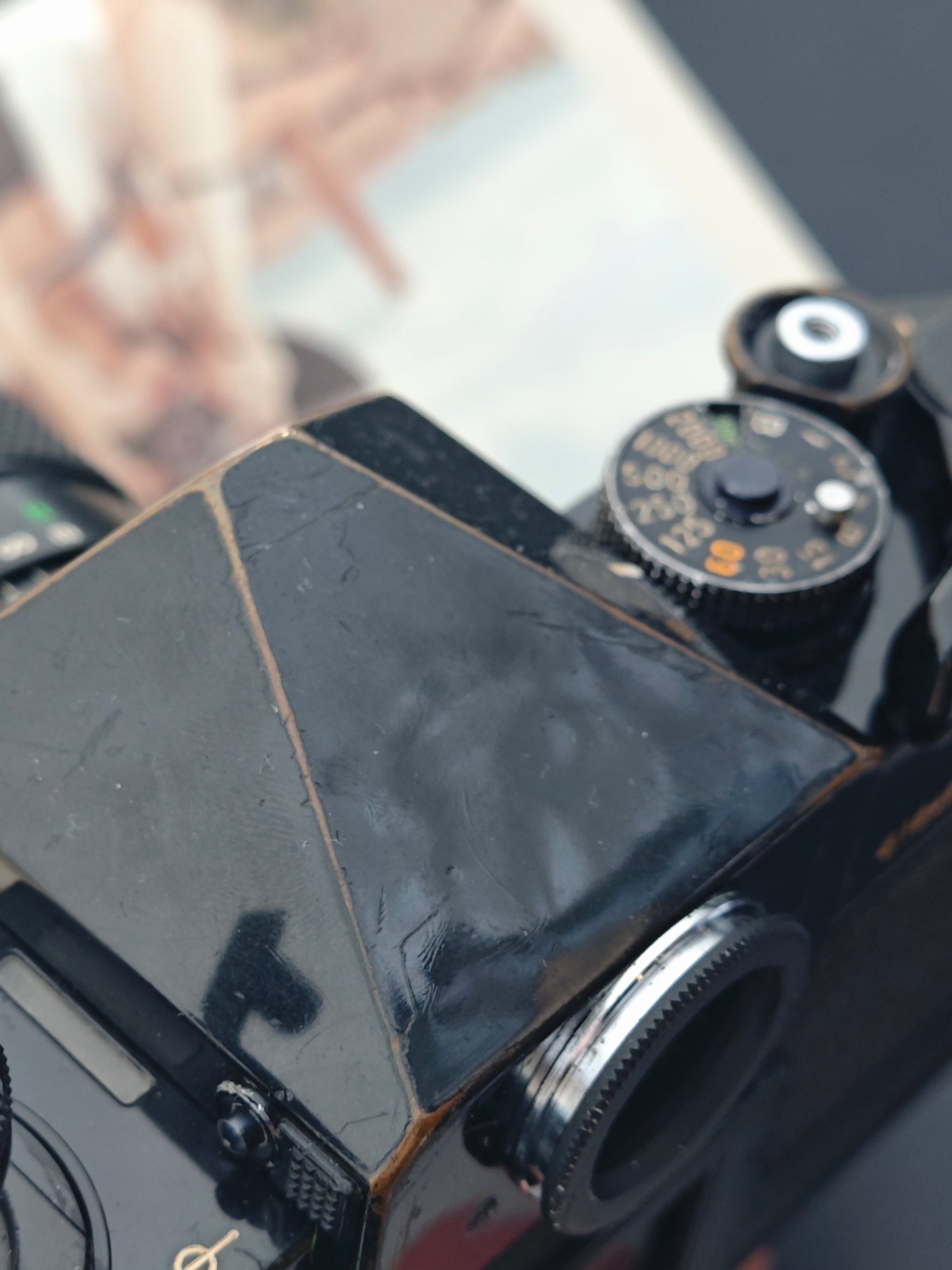 Canon F-1 with Canon Marco Lens FD 50mm F3.5