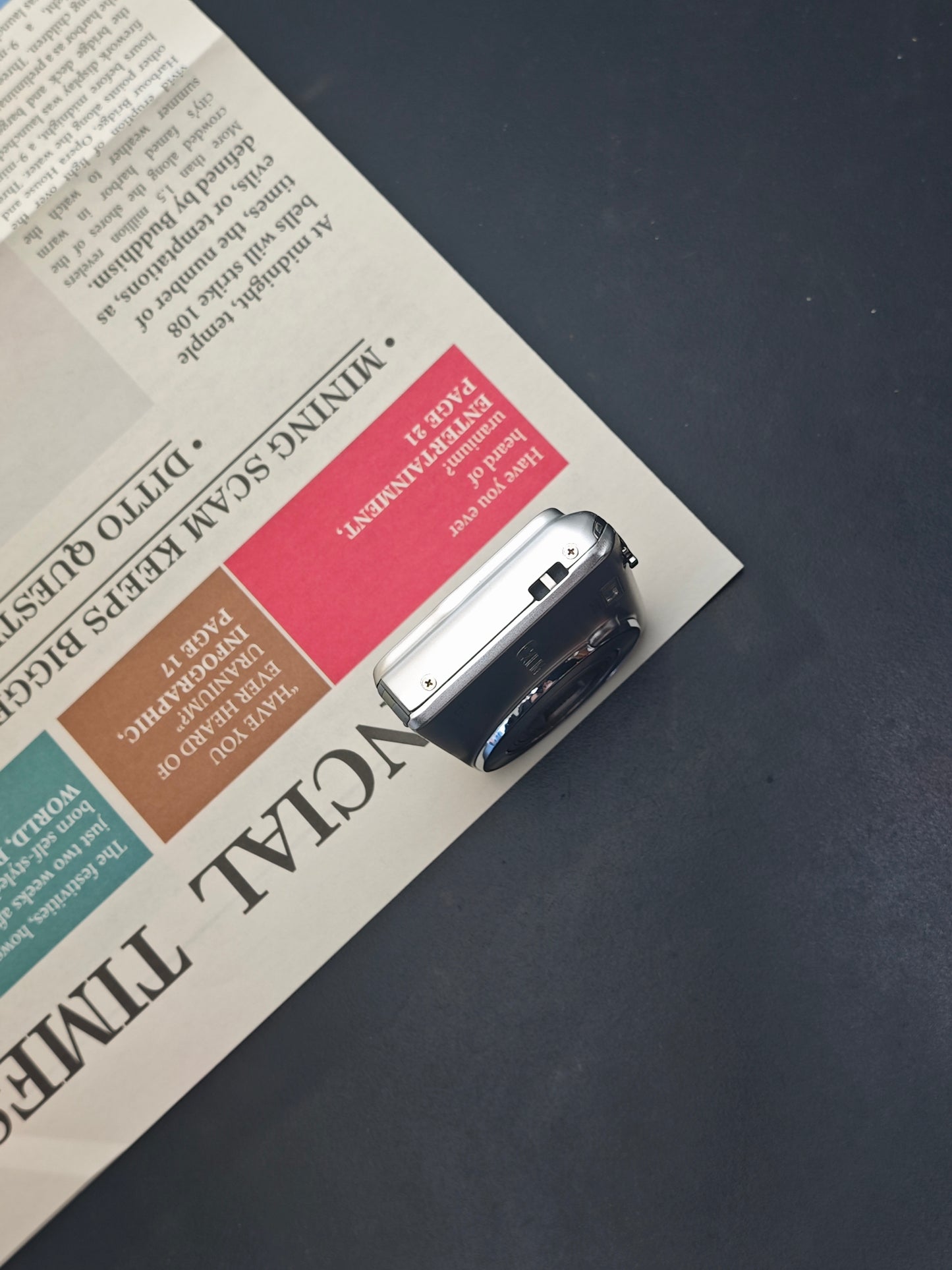 Used Casio EXILIM EX-ZS29 silver Digital Camera [No charger]
