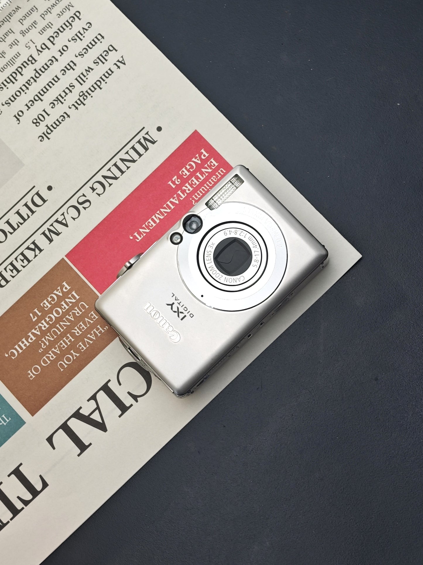 Used Canon IXY Digital 70 Digital Camera [No charger, with  box] #4114412190