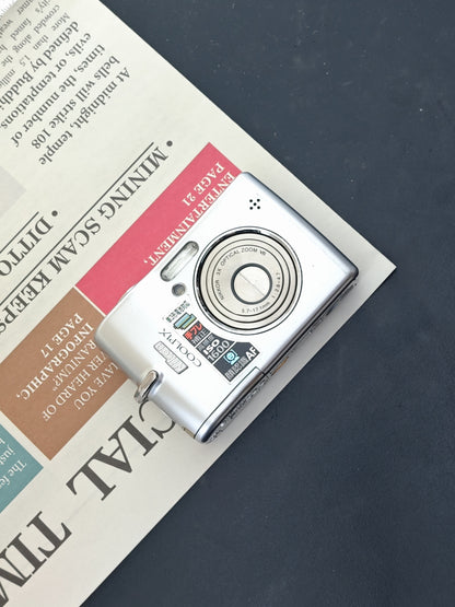 Used Nikon Coolpix L12 silver Digital Camera